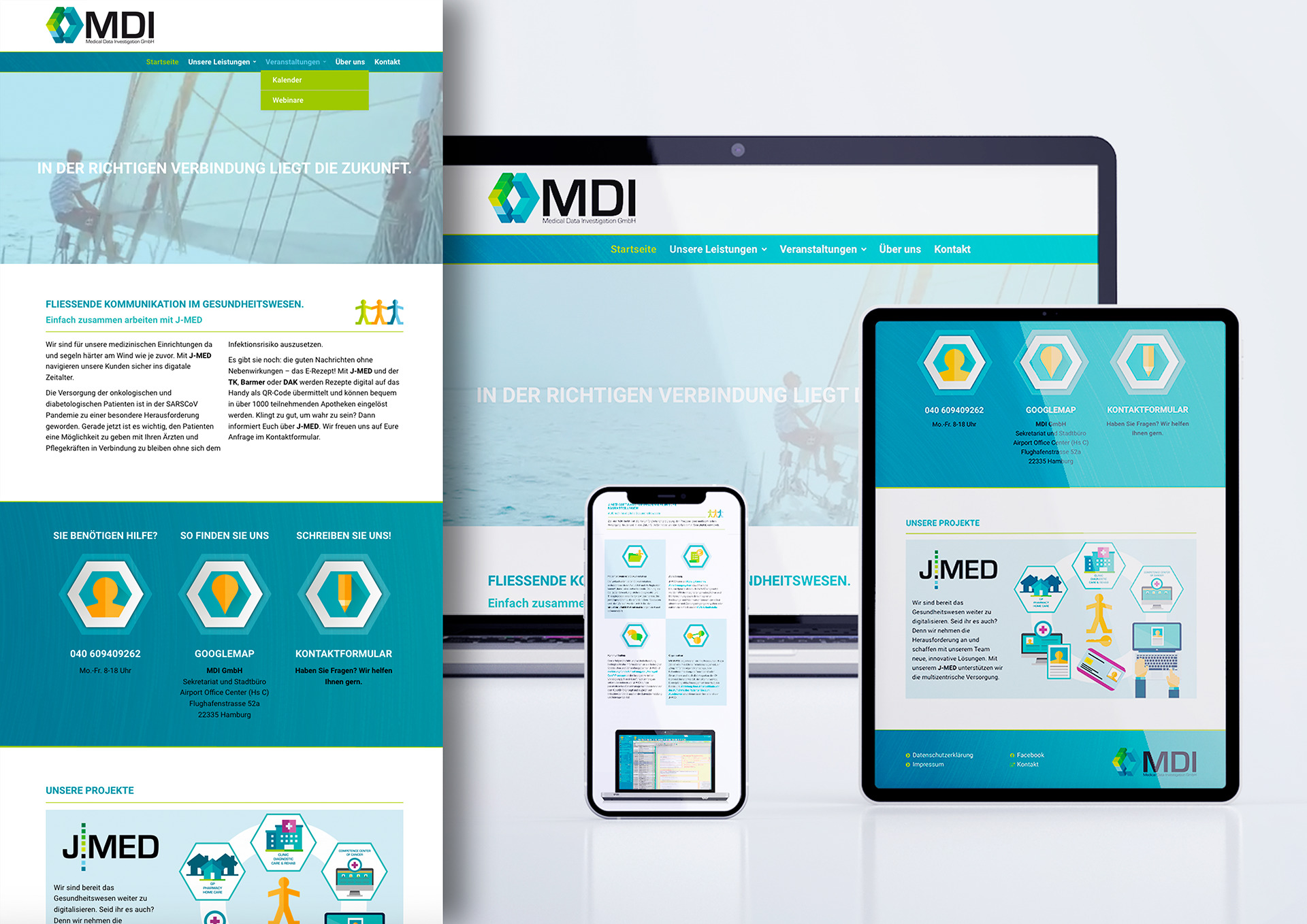 MDI GmbH Webseite