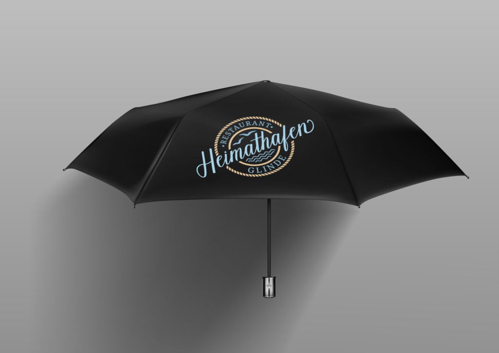 Heimathafen-Regenschirm