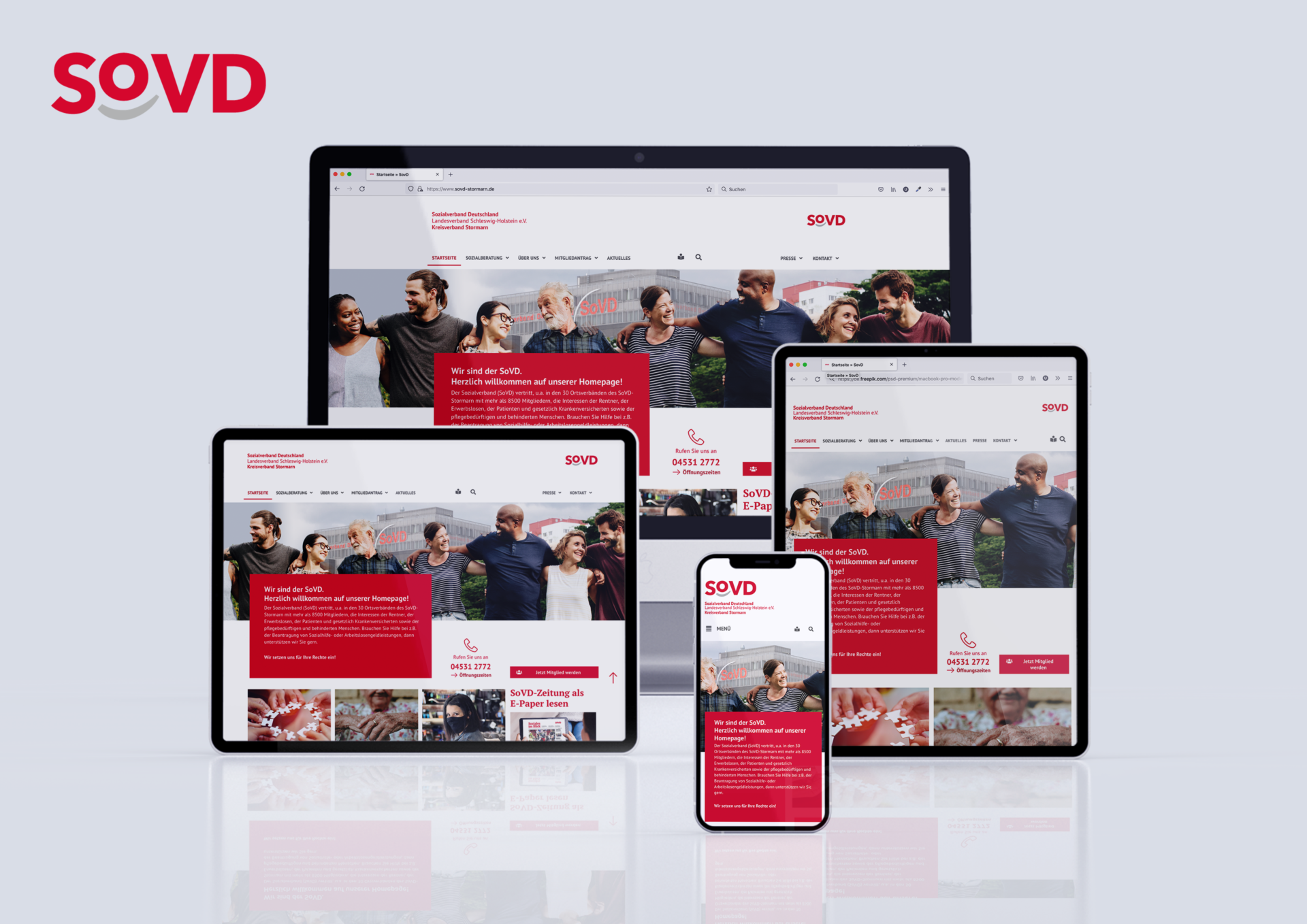 SoVD-Stormarn-Webseite-Responsive
