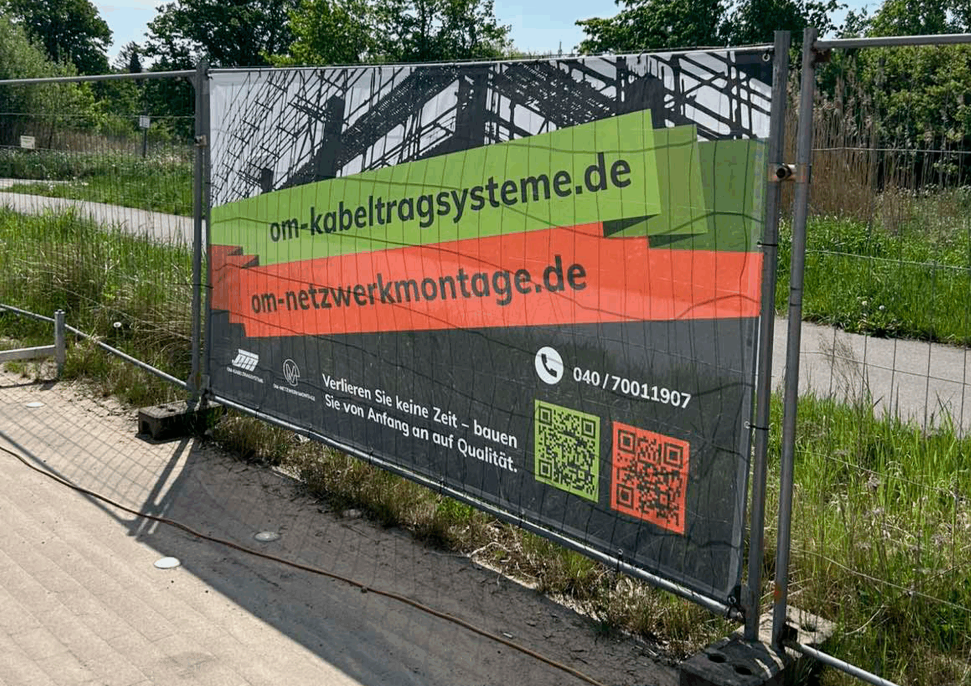 om-netzwerkmontage